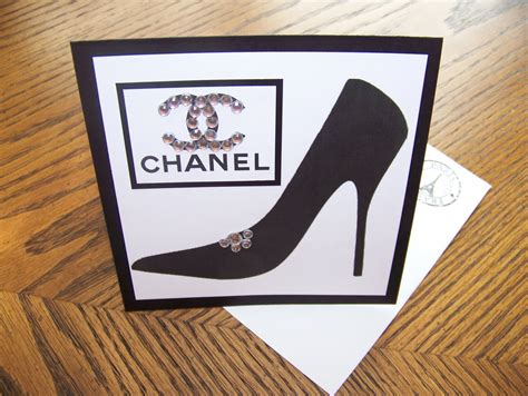 handmade chanel card